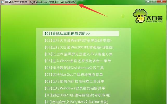 以大白菜装机教程解决蓝屏问题（用大白菜装机教程帮助你轻松应对蓝屏情况）